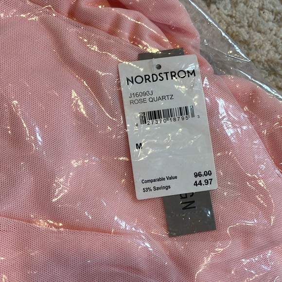 NWT Pink one shoulder dress size medium - Picture 4 of 4